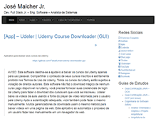Tablet Screenshot of josemalcher.net